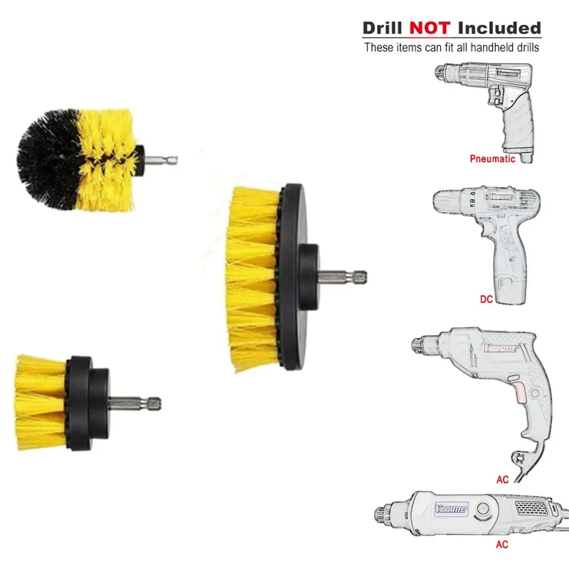 Brosses rotatives, vue détaillée