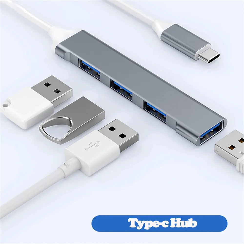 Détail du hub USB et de ses connecteurs