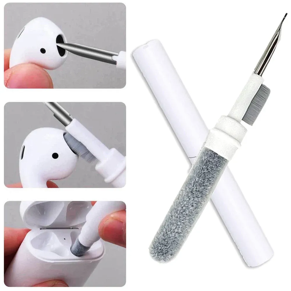 Écouteurs Bluetooth compatibles AirPods Pro, AirPods 1, 2 et 3, avec étui de charge, stylet et kits, compatibles Samsung, Xiaomi, Airdots et Huawei