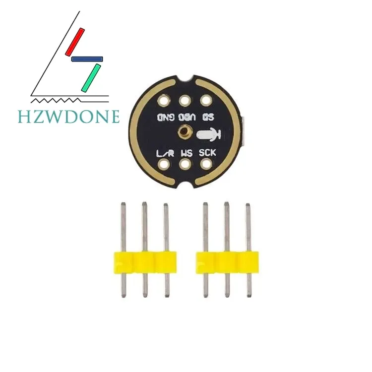 Module de microphone omnidirectionnel, interface I2S INMP441 MEMS, haute précision, faible consommation, ultra-compact pour ESP32
