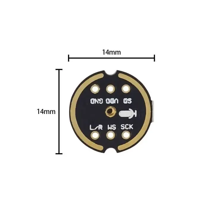 Module de microphone omnidirectionnel, interface I2S INMP441 MEMS, haute précision, faible consommation, ultra-compact pour ESP32 6
