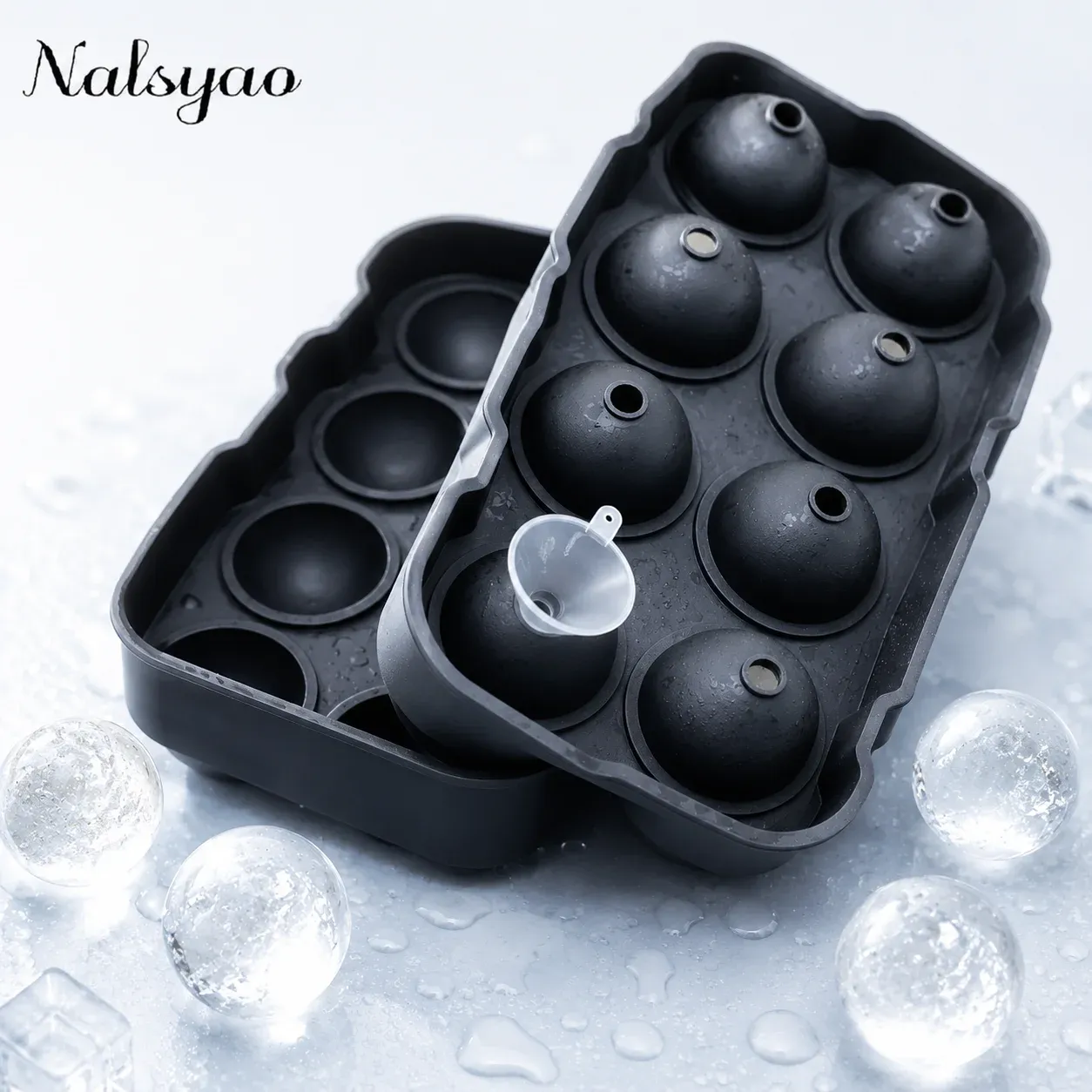 Machine à boules de glace en silicone, vue d'ensemble