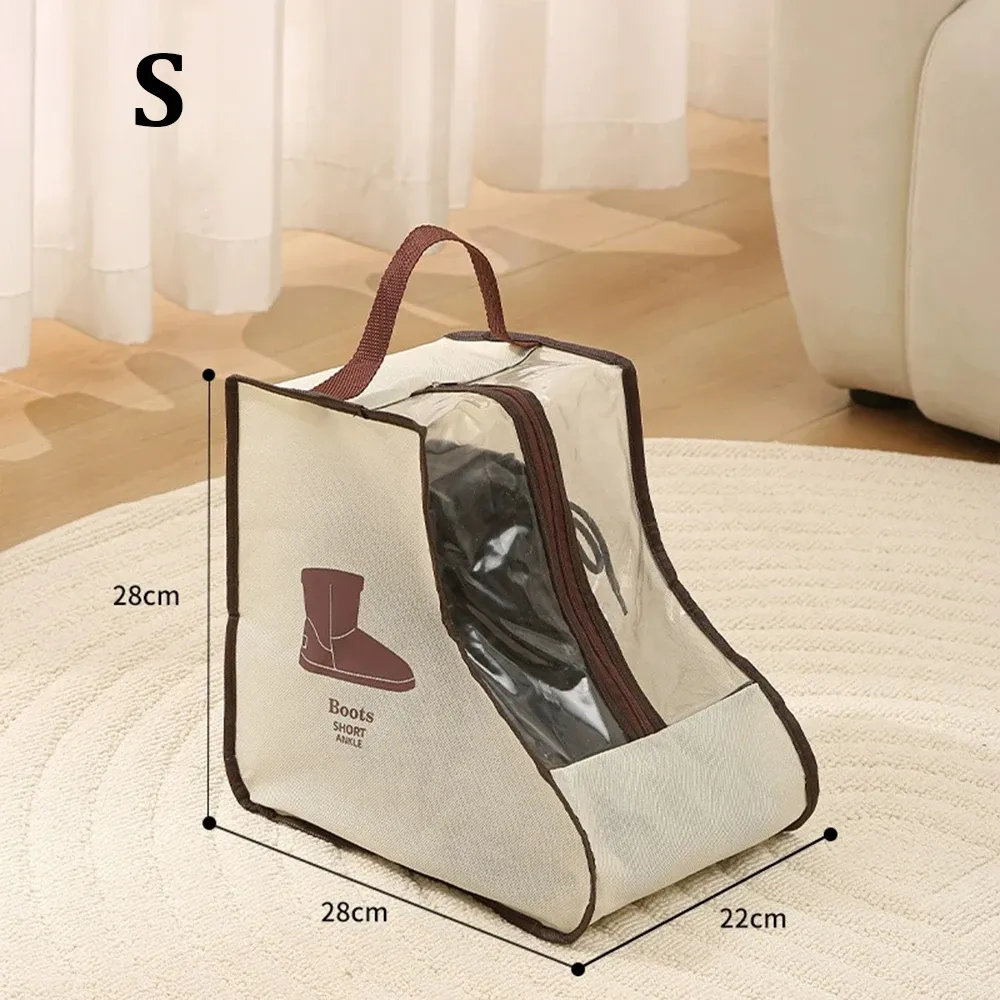 Sac de rangement pour bottes, protecteur de bottes hautes portable et étanche, idéal pour le rangement de voyage et sous le lit 11
