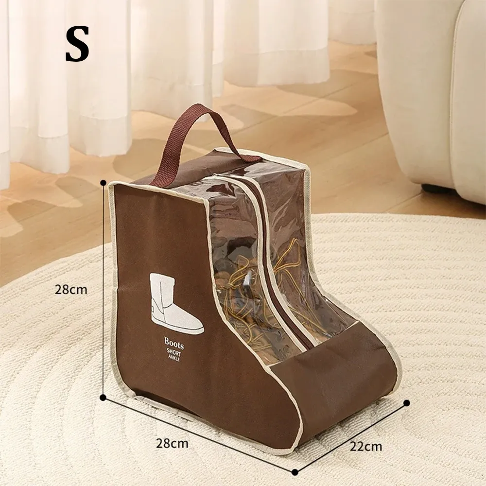 Sac de rangement pour bottes, protecteur de bottes hautes portable et étanche, idéal pour le rangement de voyage et sous le lit 7