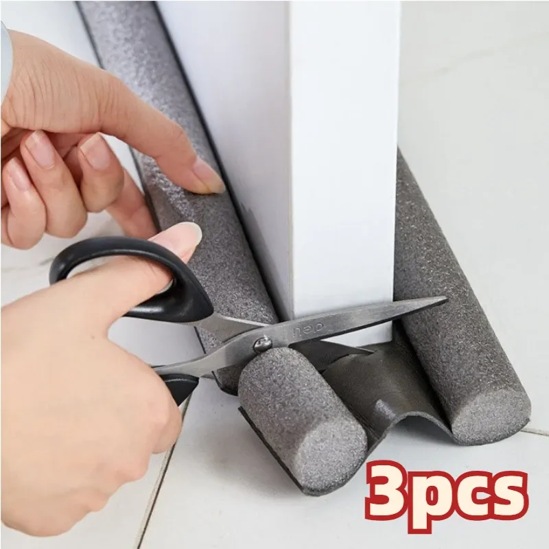 Bas de porte isolant anti-courant d'air, insonorisant et anti-insectes - Image 1