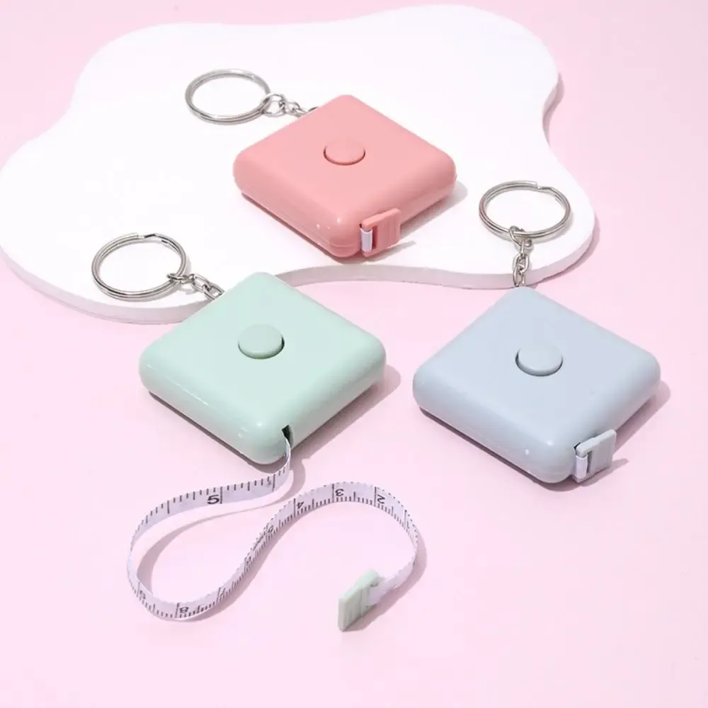 Mini ruban à mesurer rétractable en plastique, outil de mesure portable 3