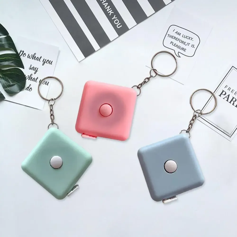 Mini ruban à mesurer rétractable en plastique, outil de mesure portable 5