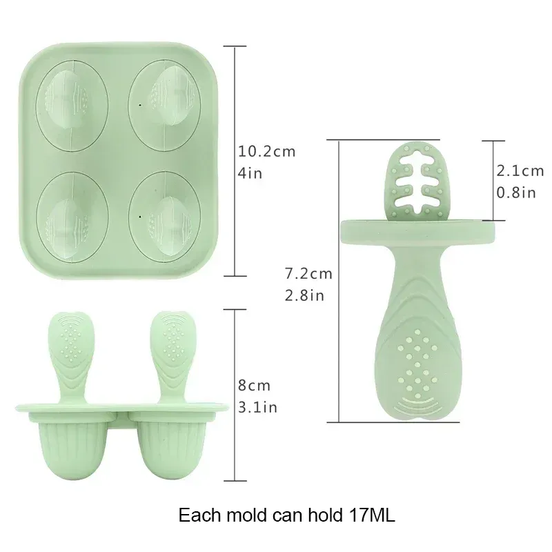 Anneau de dentition en silicone pour bébé, lot de 5, motifs fruits et légumes, sans BPA, forme de lapin 5