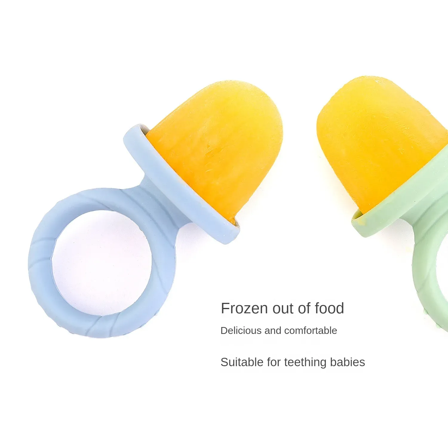 Anneau de dentition en silicone, vue de détail