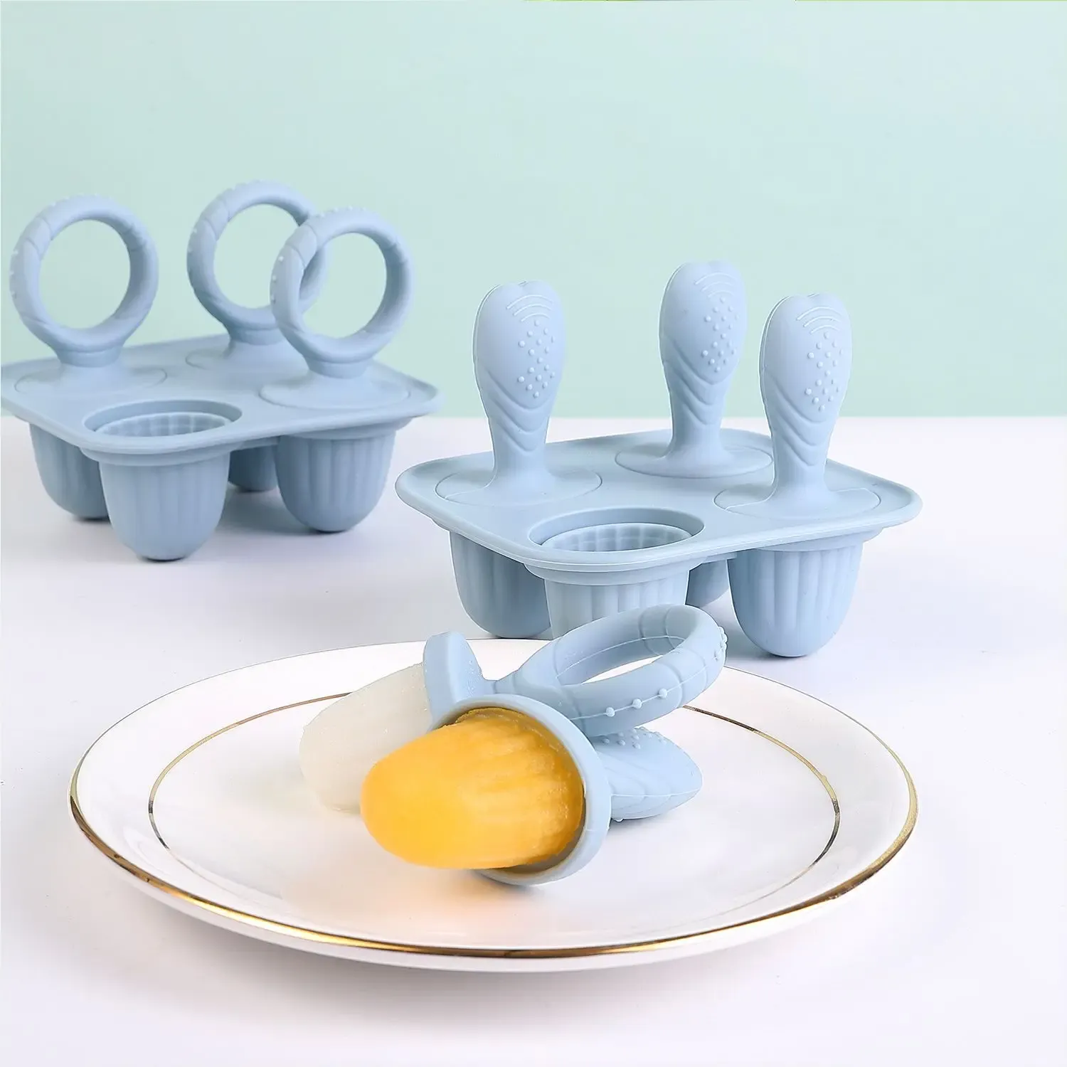 Anneau de dentition en silicone, vue finale