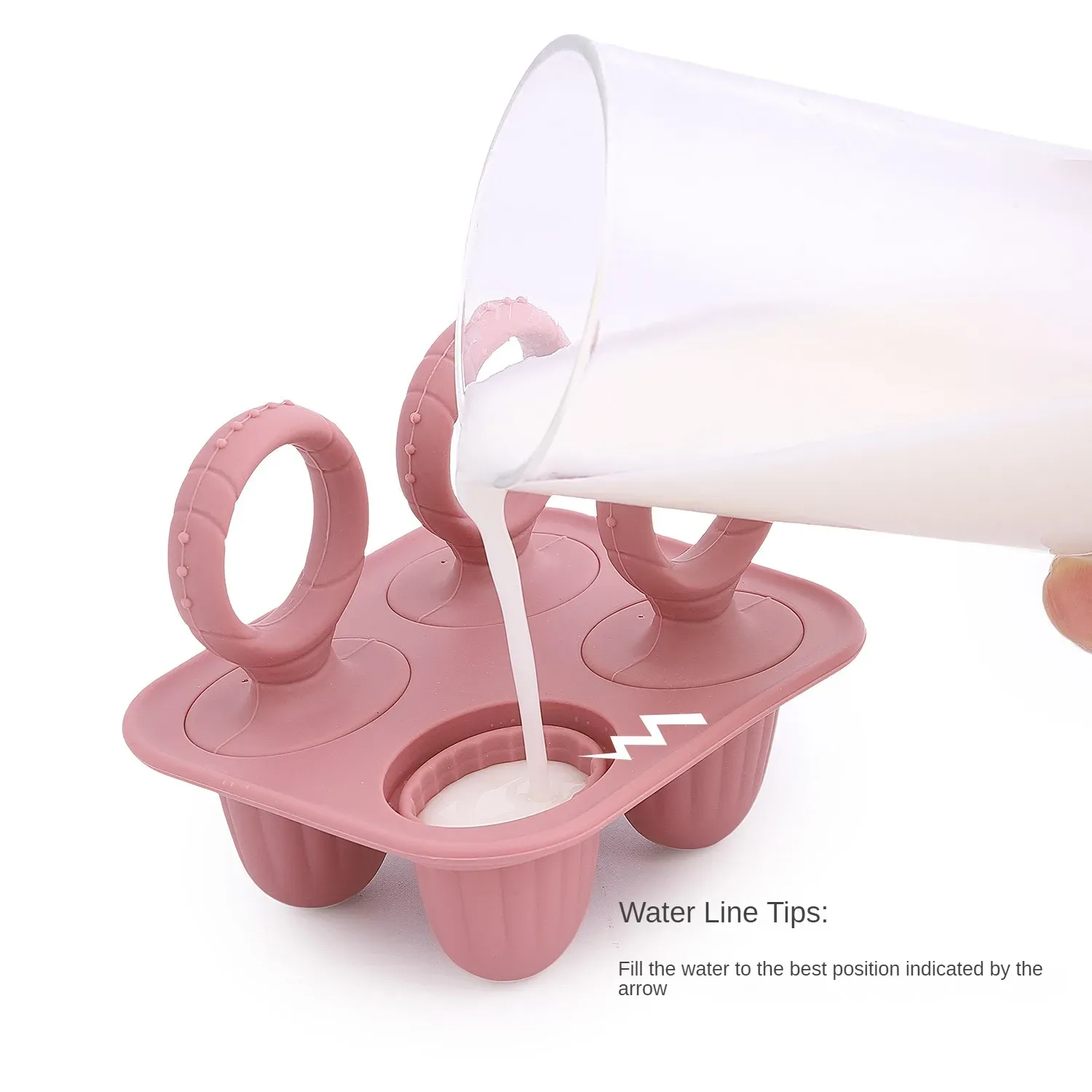 Anneaux de dentition en silicone colorés pour bébé