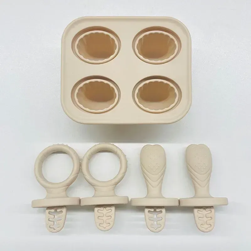 Anneau de dentition en silicone pour bébé, lot de 5, motifs fruits et légumes, sans BPA, forme de lapin 9