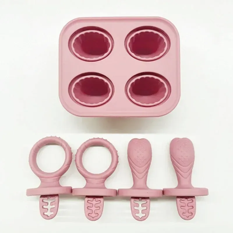 Anneau de dentition en silicone pour bébé, lot de 5, motifs fruits et légumes, sans BPA, forme de lapin 11