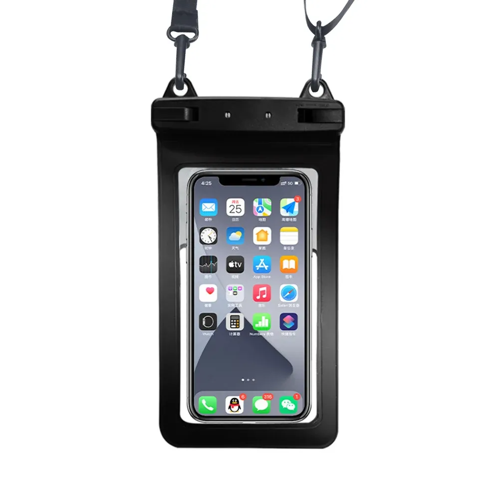 Étui étanche universel pour smartphone, pochette sèche de natation compatible iPhone, Huawei, Samsung et Xiaomi 10