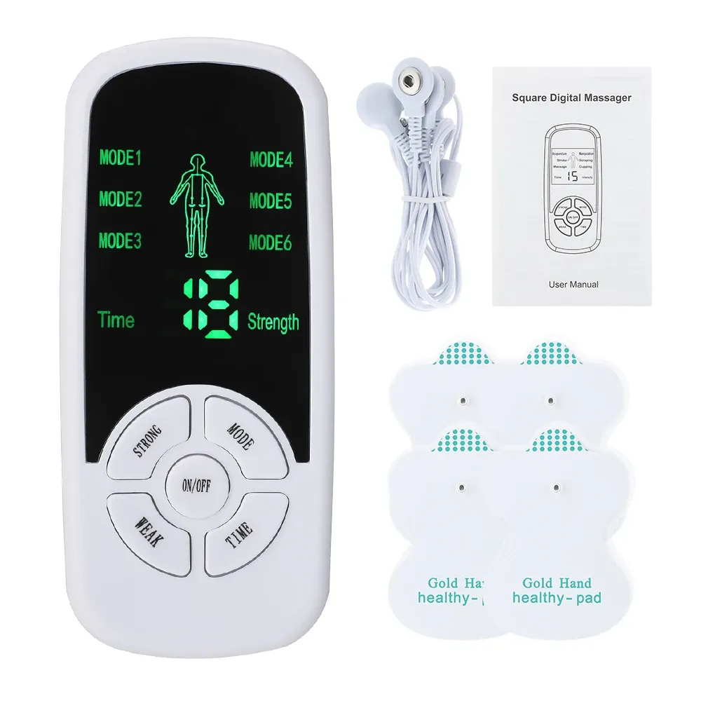 Stimulateur musculaire électrique EMS à impulsions pour le dos et le cou, avec fonction TENS 1
