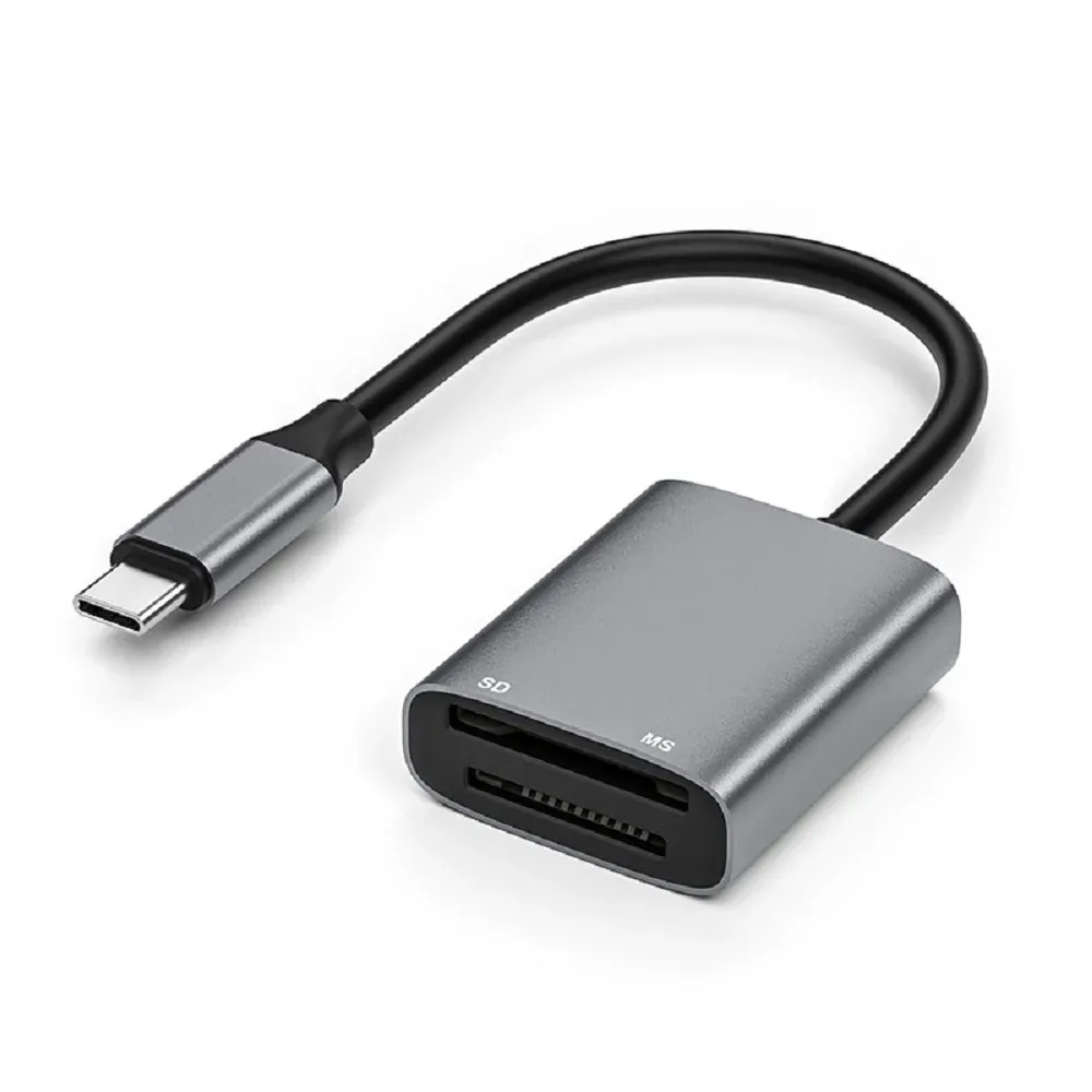 Lecteur de cartes USB-C 2 en 1 pour iPhone