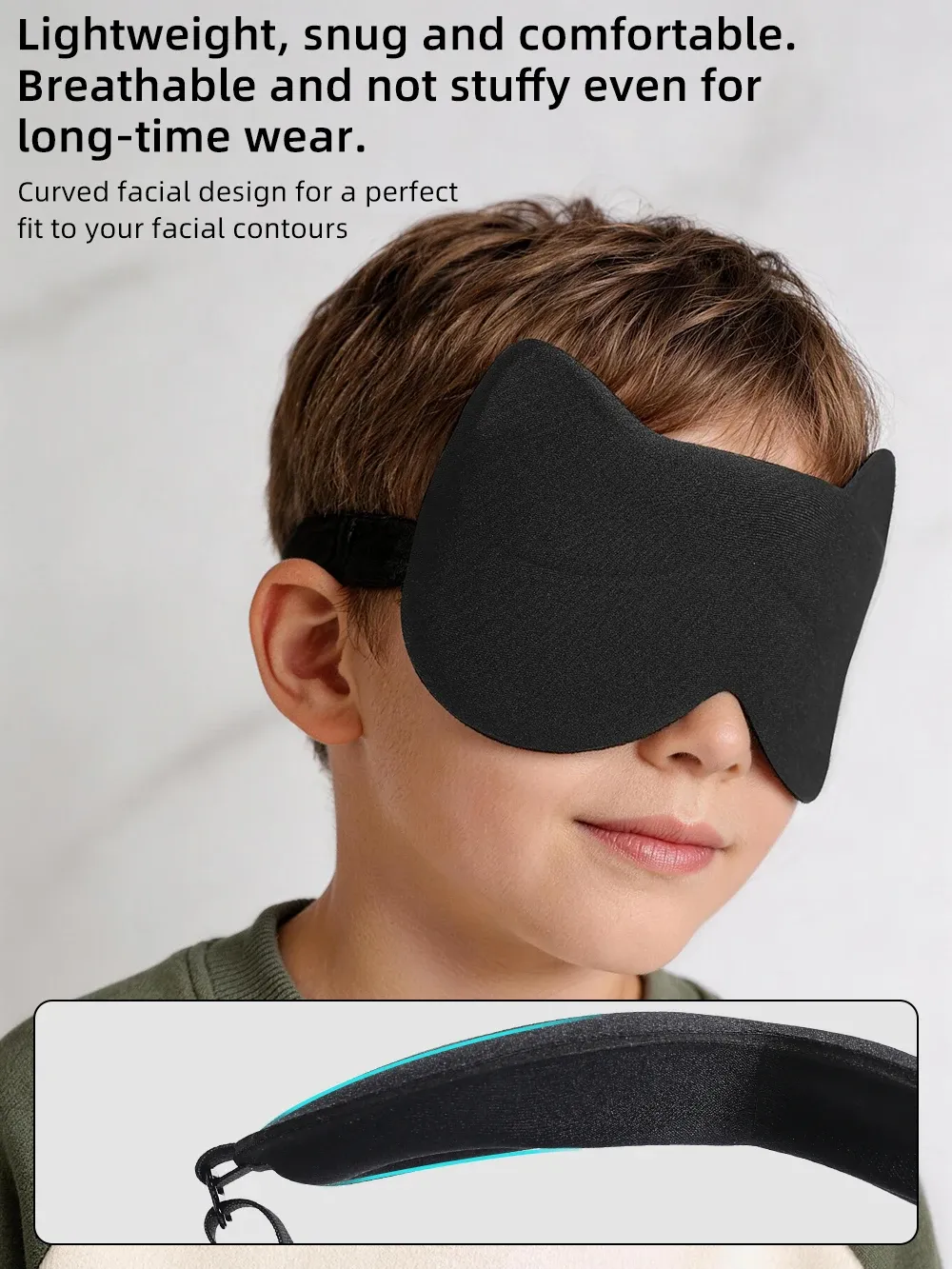 Masque de sommeil pour enfants, sérénité au coucher