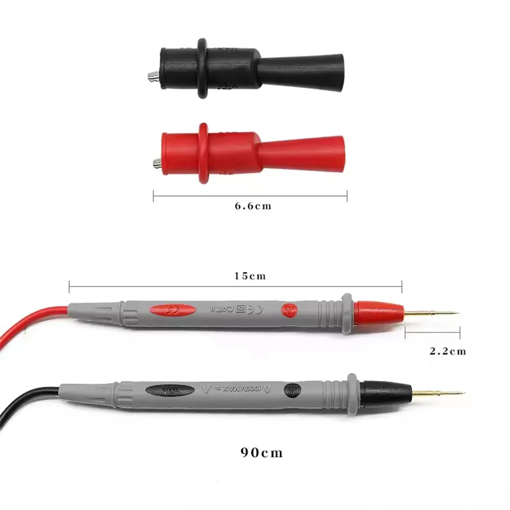 Sonde universelle pour multimètre numérique 1000 V / 10 A, cordons de test avec pointe de stylo 4