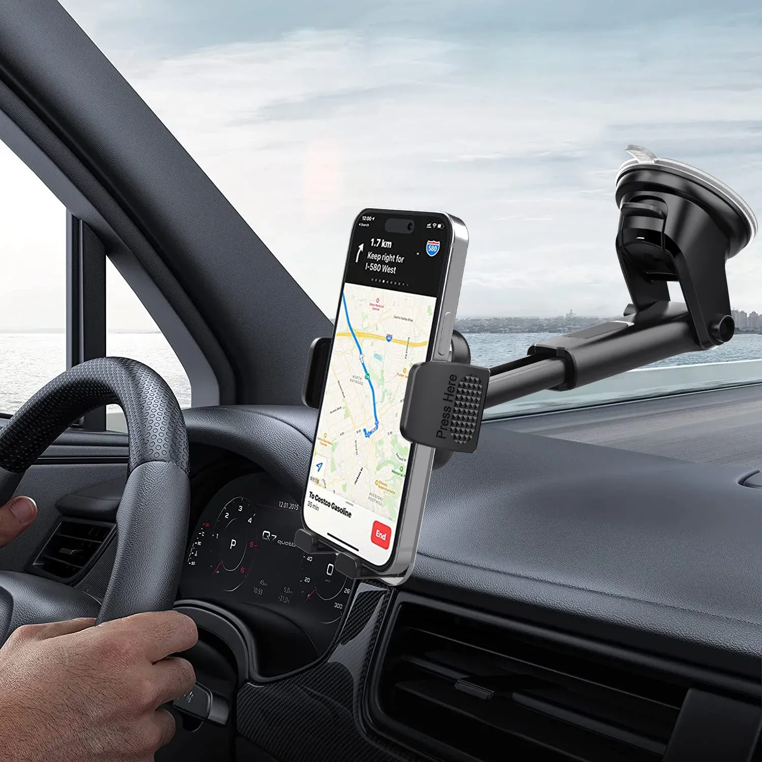 Support de téléphone pour voiture au design épuré