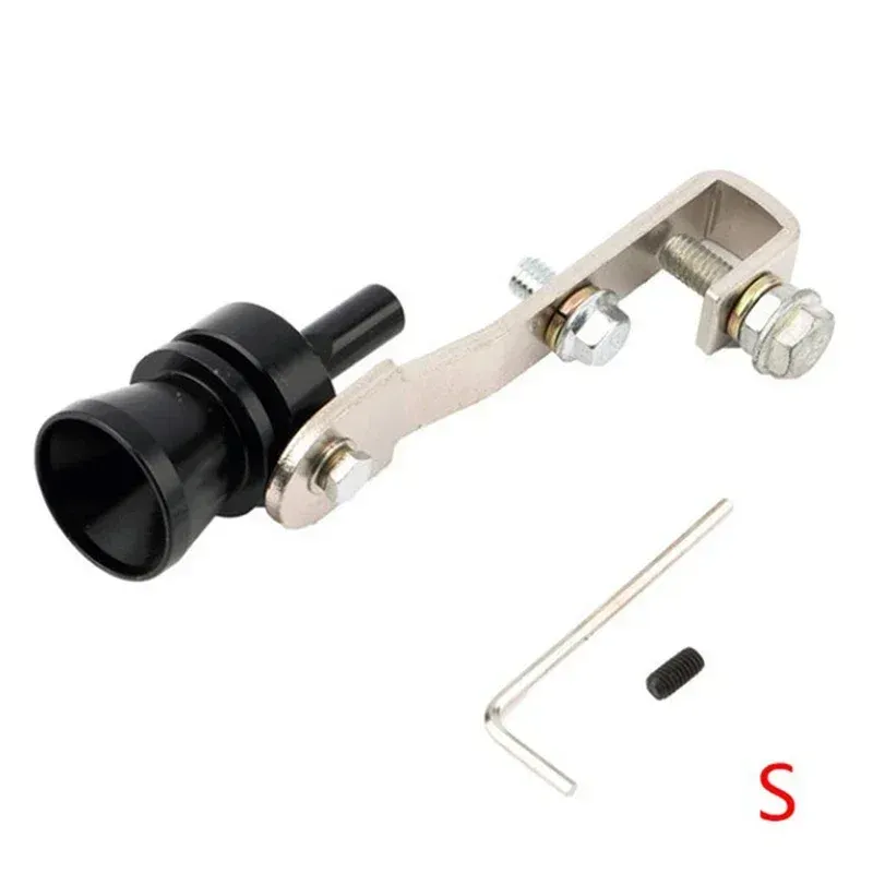 Sifflet simulateur de turbo universel pour tuyau d'échappement automobile, silencieux sonore pour véhicule, taille S 9