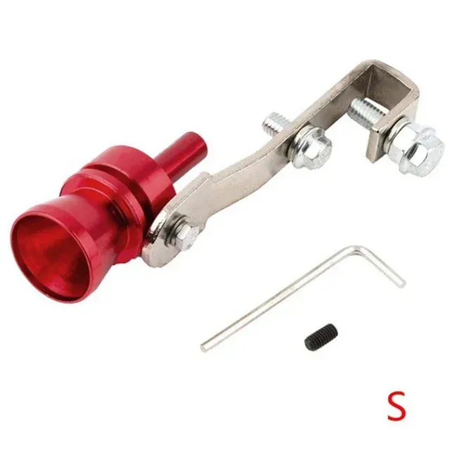 Sifflet simulateur de turbo universel pour tuyau d'échappement automobile, silencieux sonore pour véhicule, taille S 8