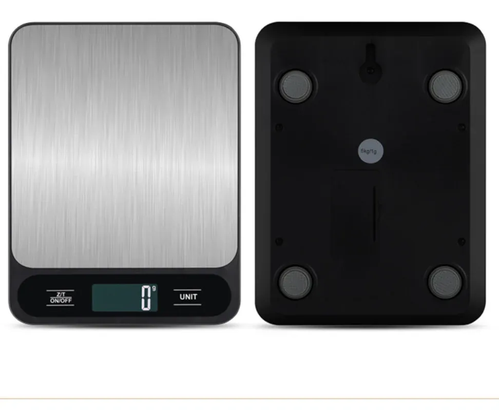 Balance de cuisine numérique en acier inoxydable, 10 kg / 1 g, pour la pâtisserie 3