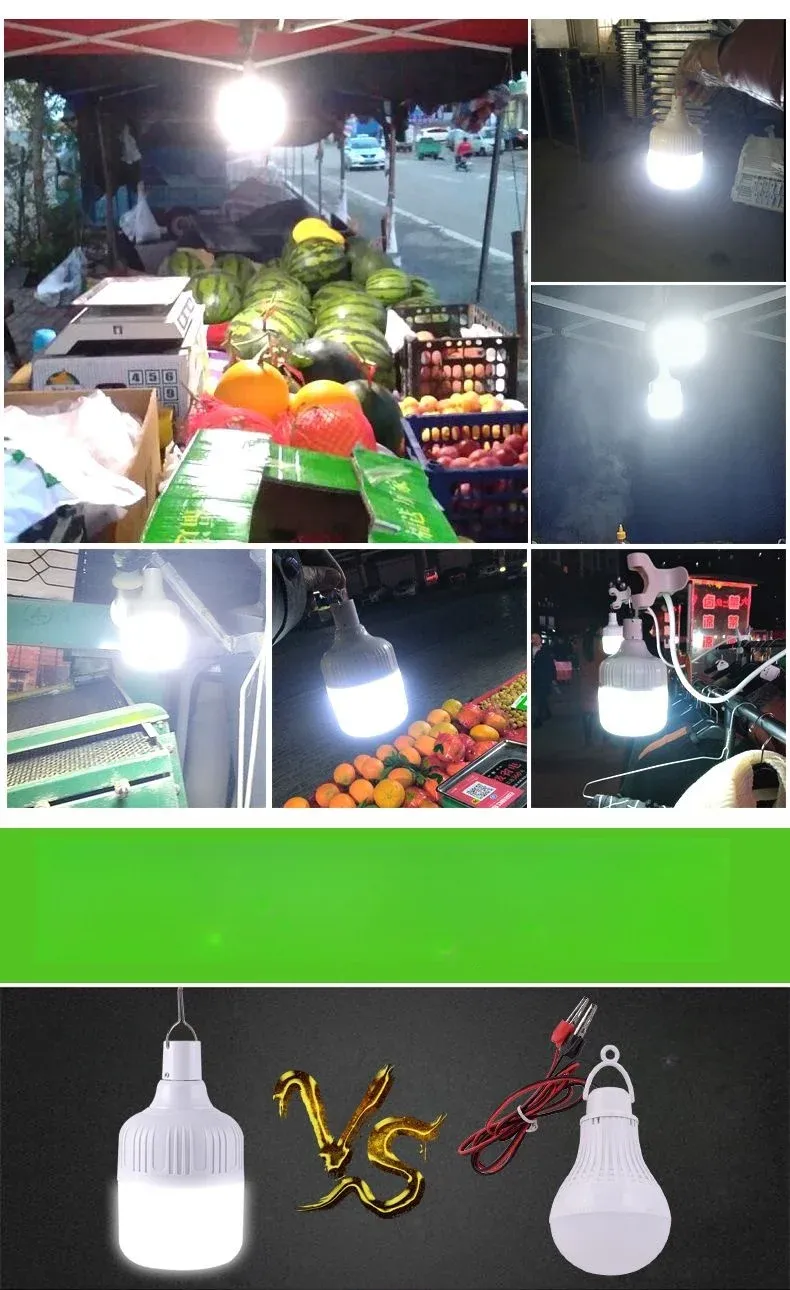 Lampe LED en extérieur