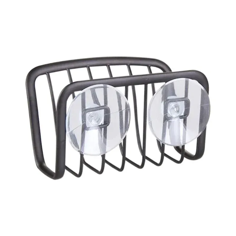Étagère de rangement en acier inoxydable pour éponge d'évier, boule de fil de cuisine, chiffon, support d'évaluation, T1 5