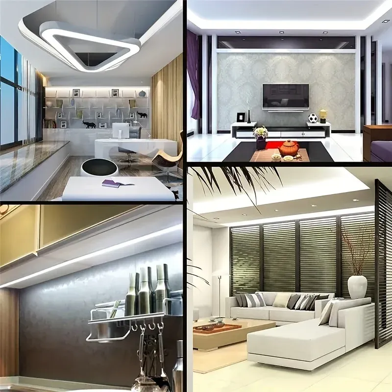 Bande néon LED sublimant un intérieur