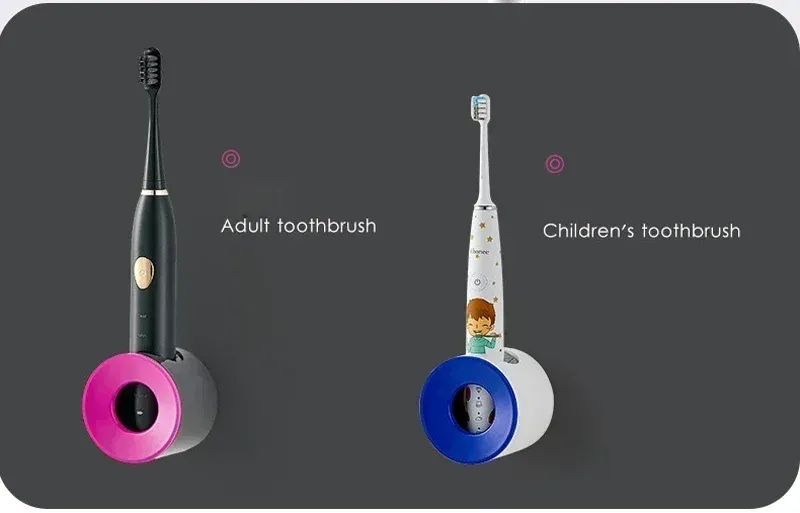 Porte-brosse à dents électrique, vue d'ensemble