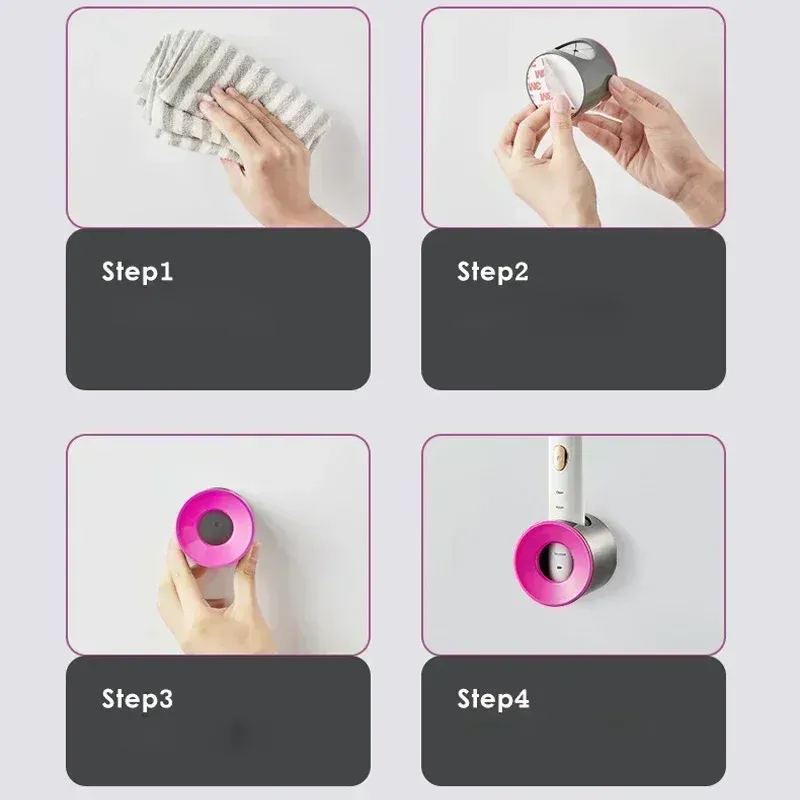 Porte-brosse à dents électrique, esthétique épurée