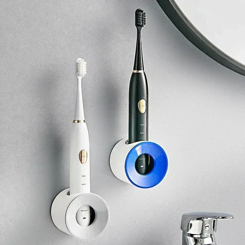 Porte-brosse à dents électrique, détail d'utilisation