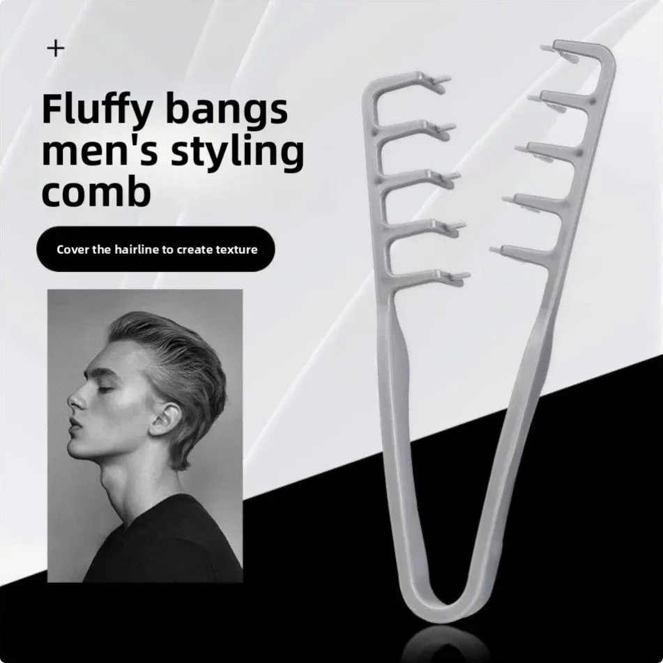 Détail du peigne texturant en forme de Z