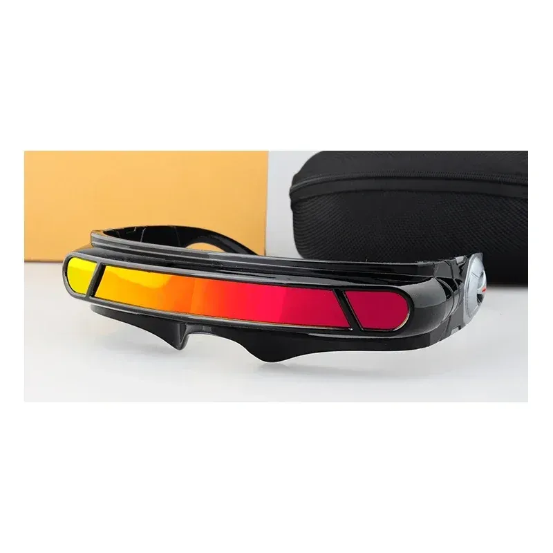 Lunettes de soleil polarisées X-Men Cyclops pour cosplay, mixte, monture en matériau à mémoire de forme 7