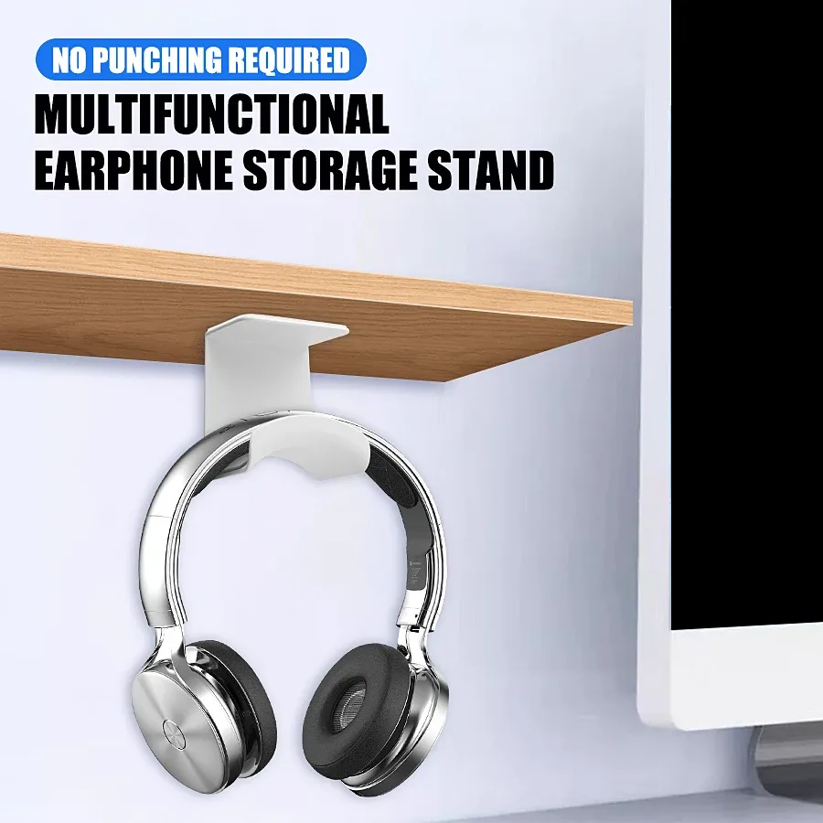 Support de casque dans un espace de jeu
