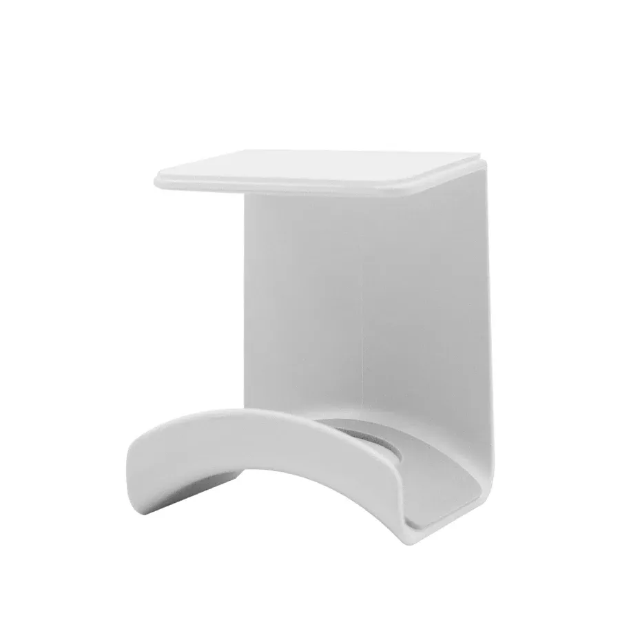Support de casque universel adhésif en plastique, support mural sous bureau 10