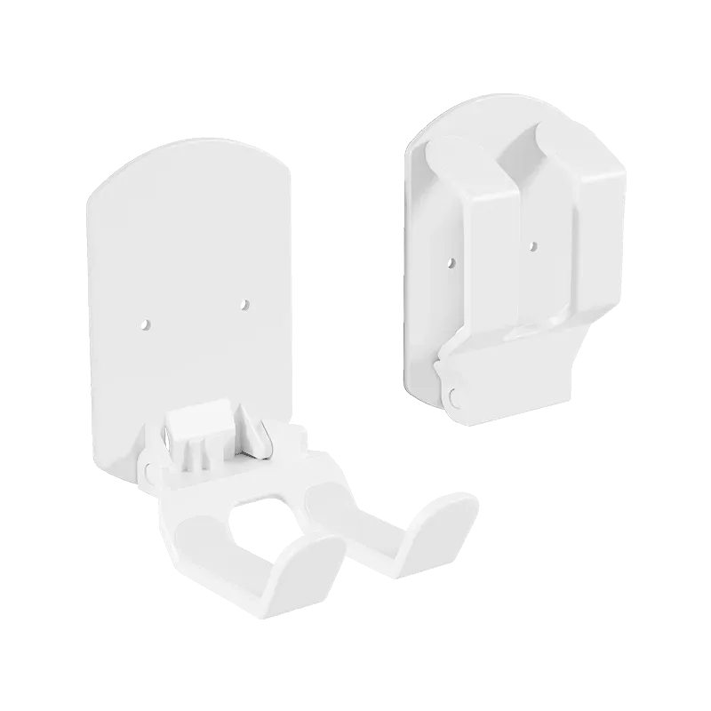 Support de casque universel adhésif en plastique, support mural sous bureau 8
