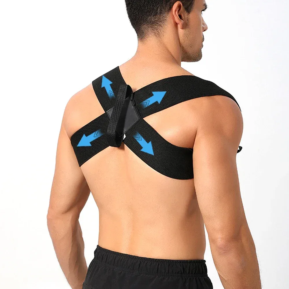 Attelle de soutien postural réglable, redresseur de dos et d'épaules, unisexe