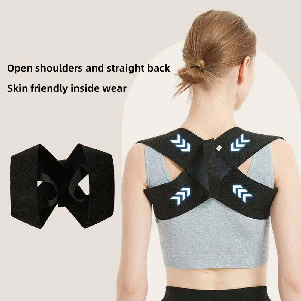 Attelle de soutien postural réglable, redresseur de dos et d'épaules, unisexe 2