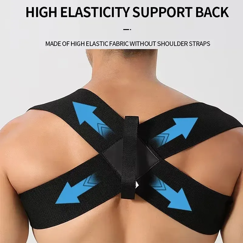 Attelle de soutien postural réglable, vue de face