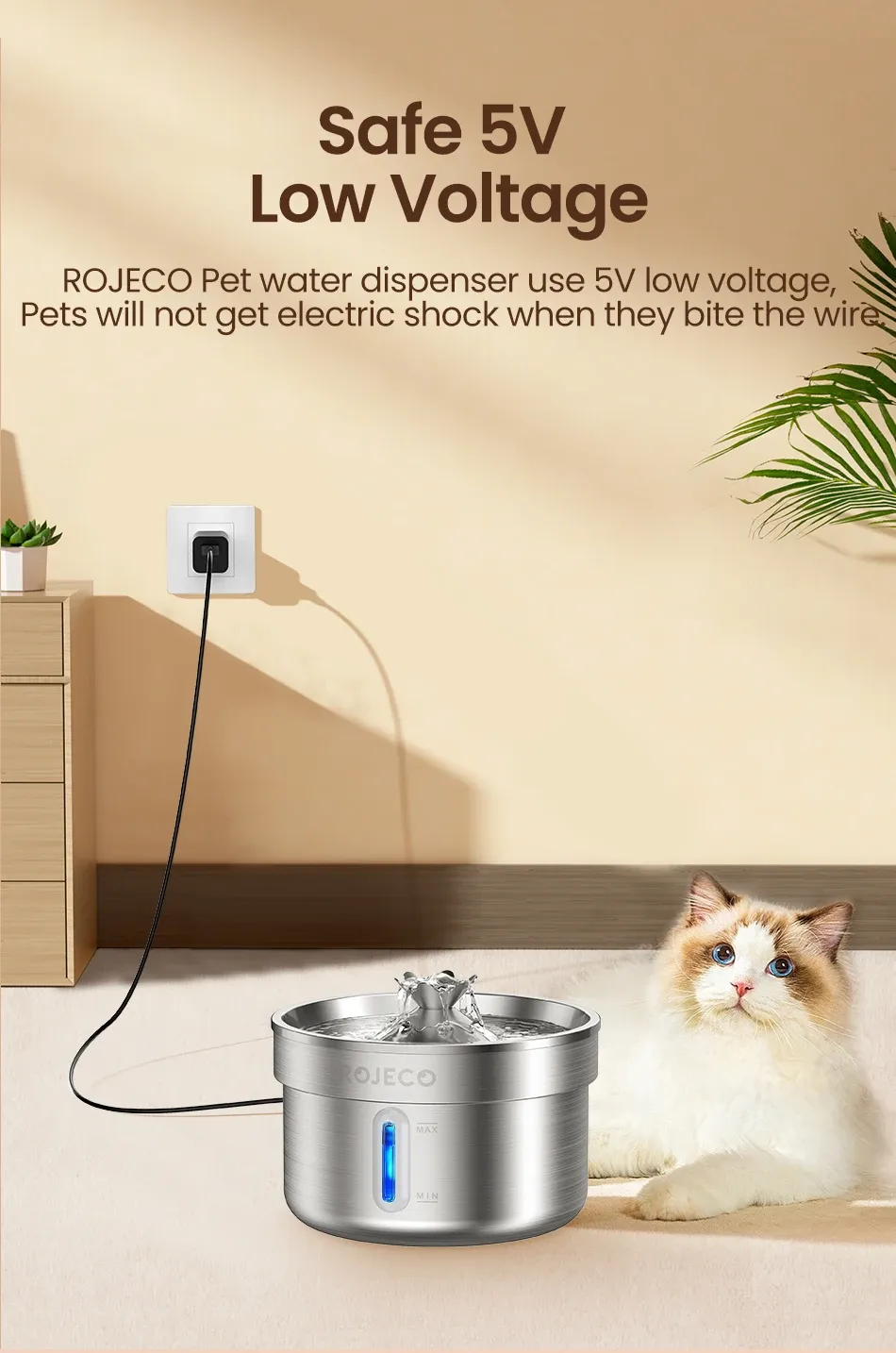 Fontaine automatique pour animaux de compagnie