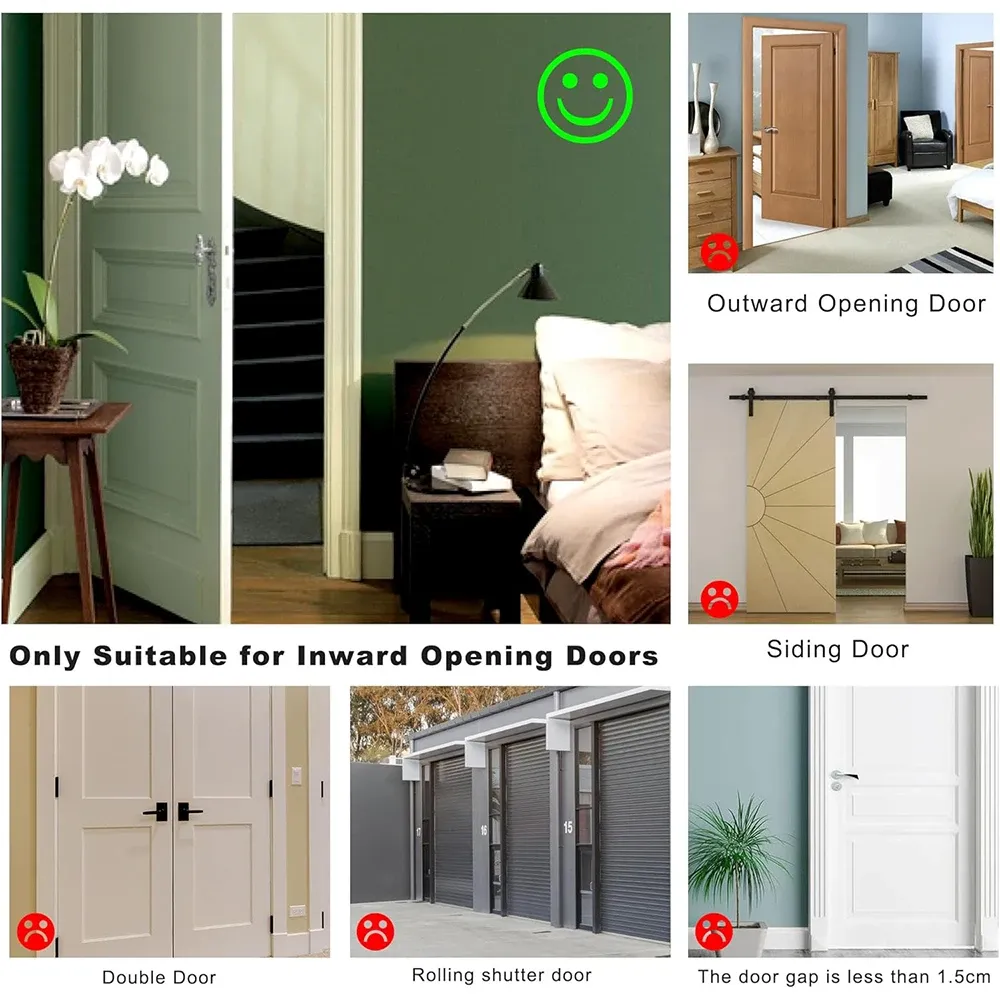 Verrou de porte portable pour appartement