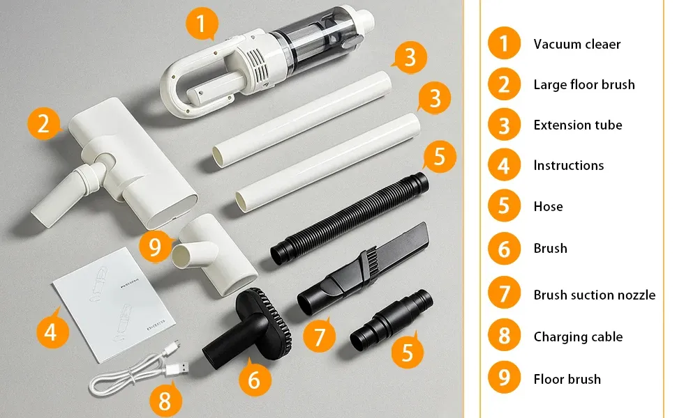 Jeu au sol et accessoires de nettoyage