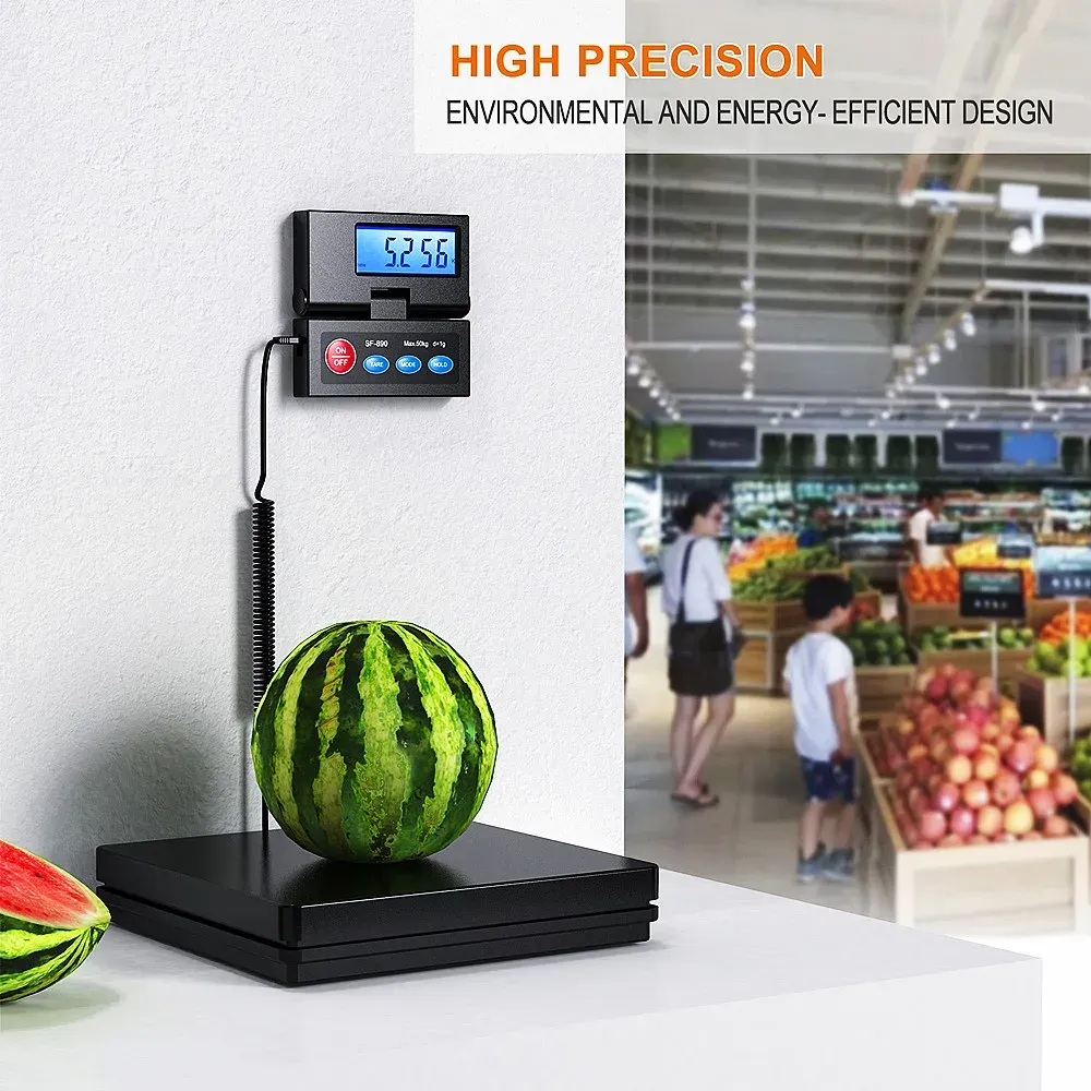 Balance postale numérique SF-890, électronique professionnelle, pesée de colis Express, précision maximale 50 kg, 2 g, usage professionnel 2