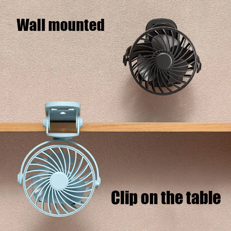 Ventilateur rotatif à clip, vue de détail