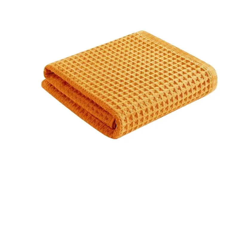 Serviette de nettoyage pour voiture en microfibre, séchage et polissage du verre, tissage gaufré pour cuisine, salle de bain, maison et bureau 7