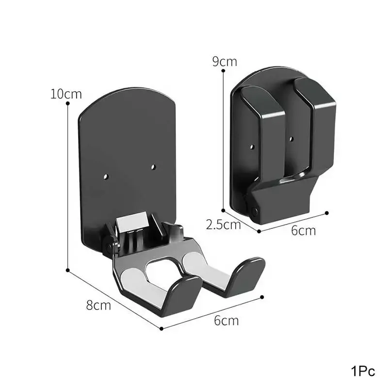 Support universel pour casque audio, support mural adhésif en plastique à fixation sous bureau, pour casque de jeu 10
