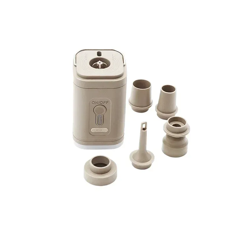 Pompe à air portable sans fil et rechargeable pour matelas de camping et de randonnée, avec fonction dégonflage 7