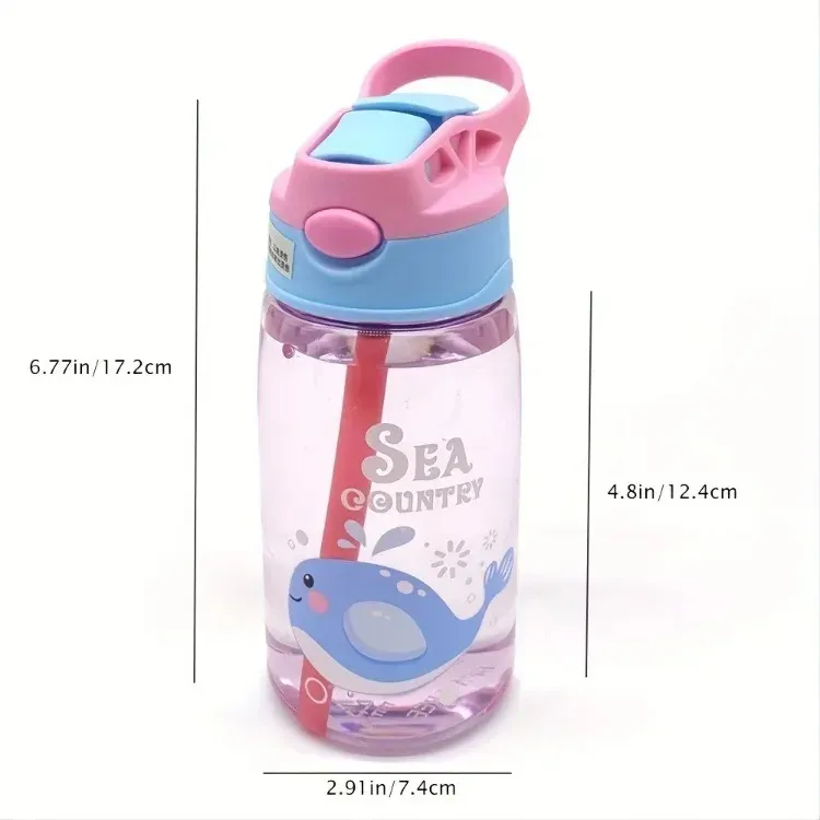 Gourde enfant motif animé, vue d'ensemble
