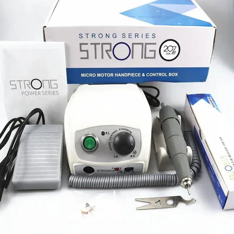 Perceuse à ongles électrique 50 000 tr/min 65 W, modèle 210 207B, machine de manucure et pédicure 7